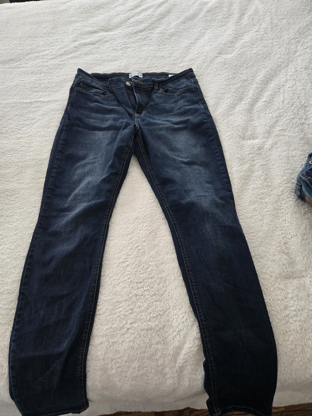 Studio Blue Dark Blue Stretch Denim Jeans